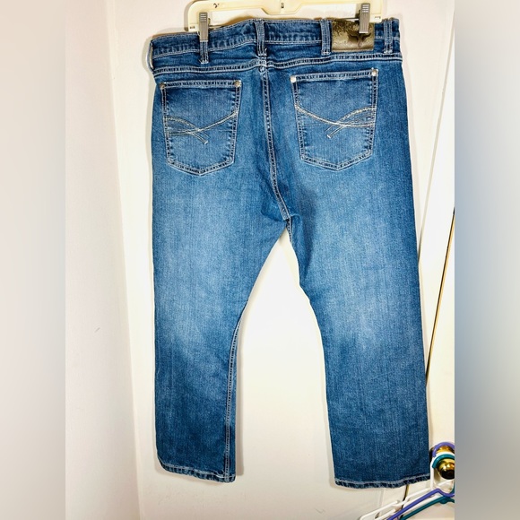 Wrangler 20X mens no. 42 Vintage bootcut jeans size 36x30 slim fit 11” rise Preo - Picture 3 of 6